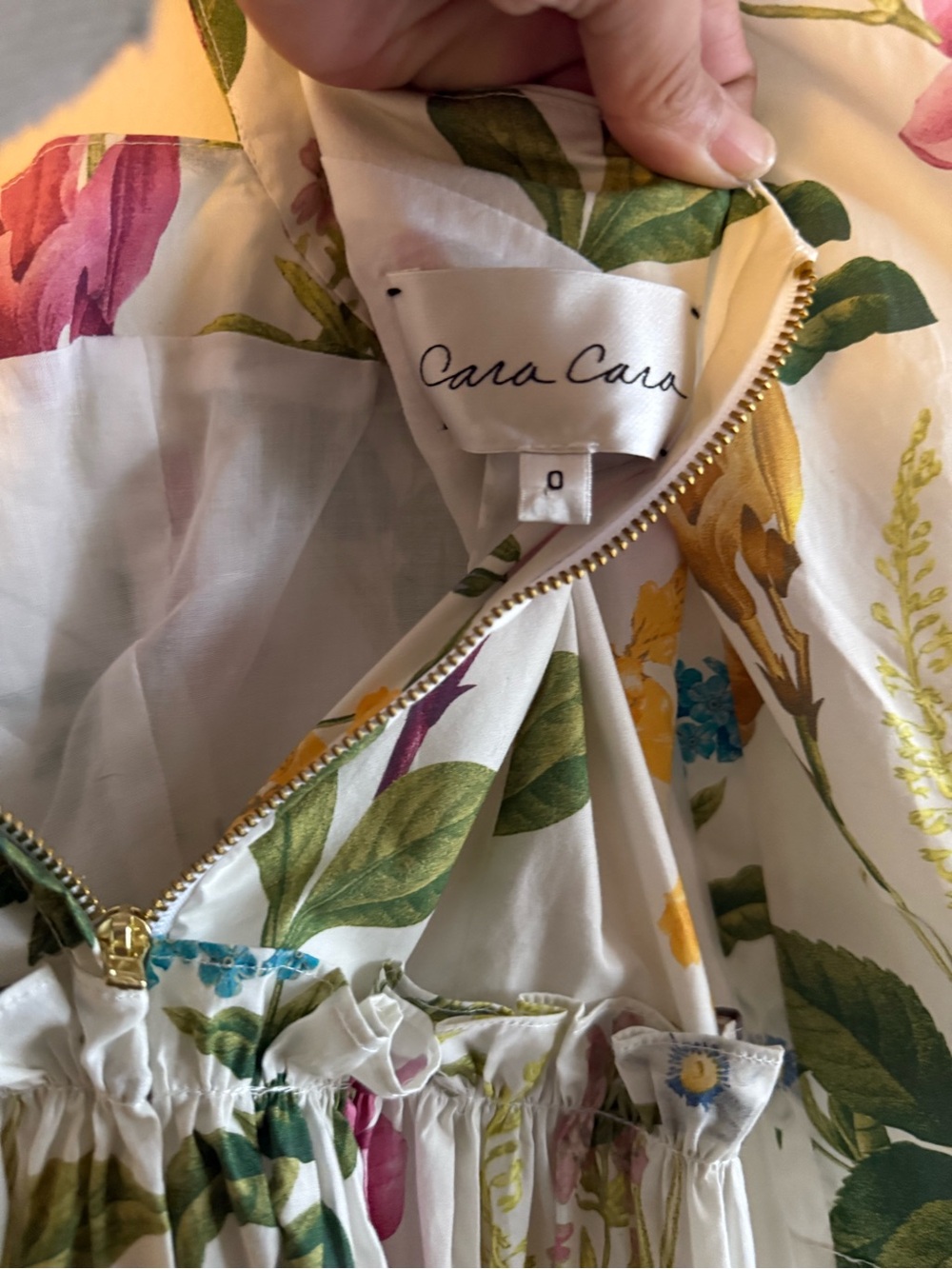 Cara Cara Blue Hill Midi Dress in Tisbury Floral - Picture 4 of 14